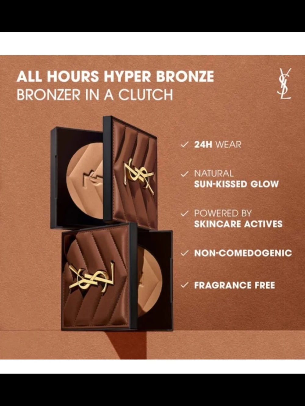 YSL All Hours Hyper Bronzer In Shade 01 BNIB ✨ FREE GIFT WITH ANY ORDER ✨
